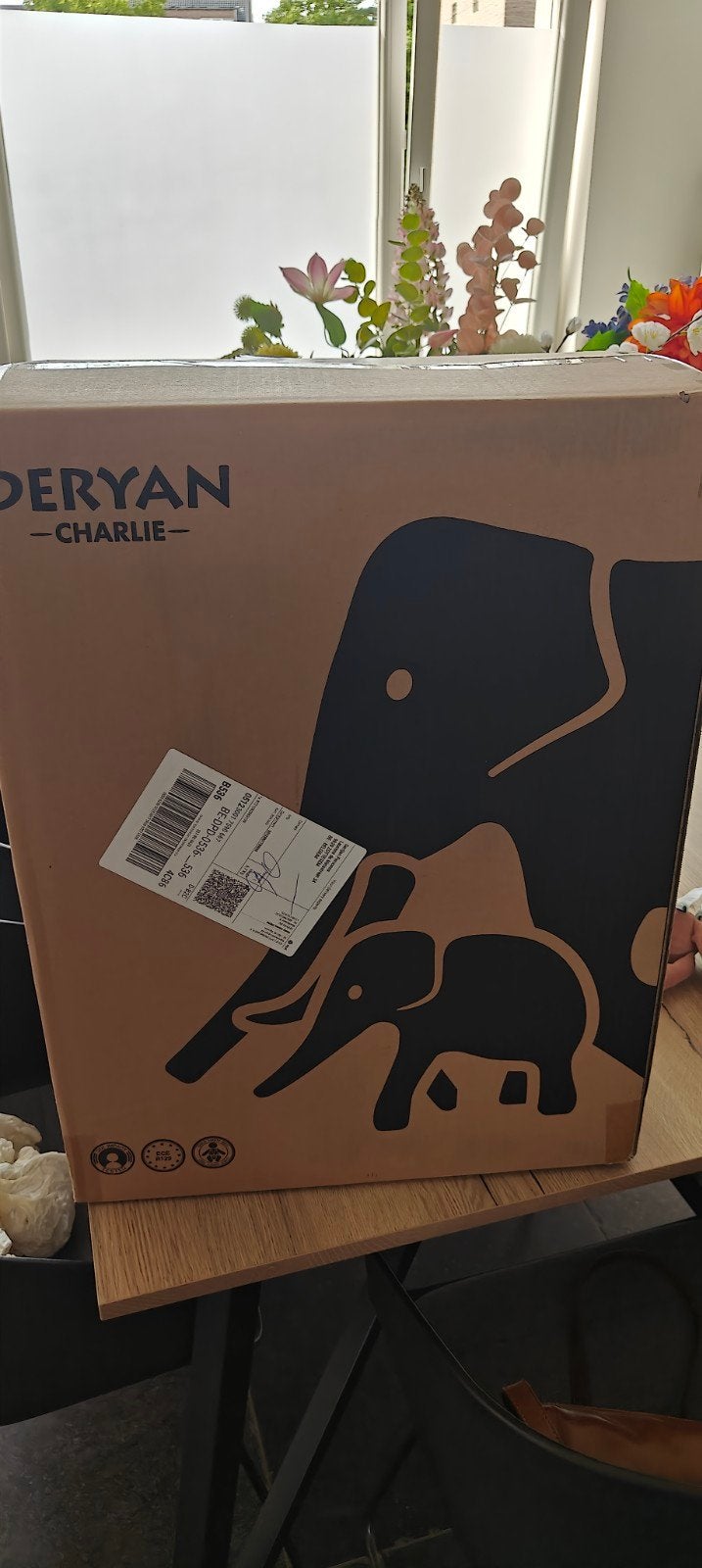 Deryan Charlie Car Seat met easofix, Ophalen, Verstelbaar, Nieuw, Kinderen