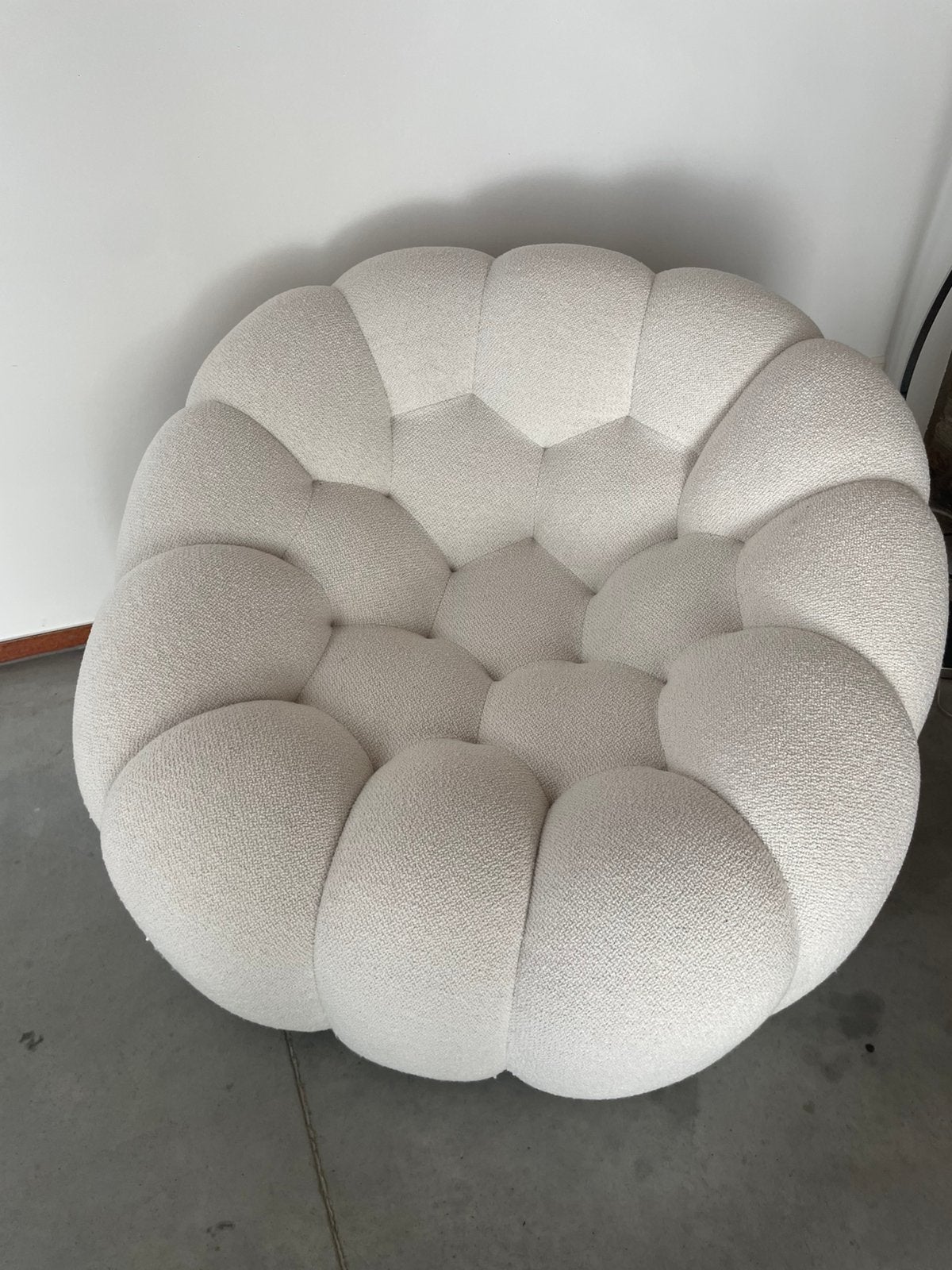 Fauteuil XXL BUBBLE blanc- neuf, Enlèvement, Neuf