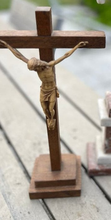 kruisbeeld, Antiek en Kunst, Antiek | Religieuze voorwerpen, Ophalen