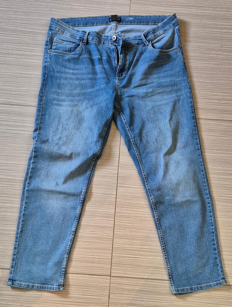 Jeans maat 50/52 - Up2fashion, Kleding | Dames, Grote Maten, Ophalen of Verzenden, Zo goed als nieuw, Broek of Spijkerbroek