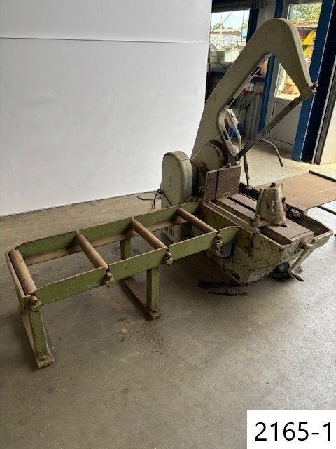 2165. Metaalafkortzaag / zaag / geleide rol / beugelzaag, Bricolage & Construction, Outillage | Scies mécaniques, Enlèvement, Utilisé