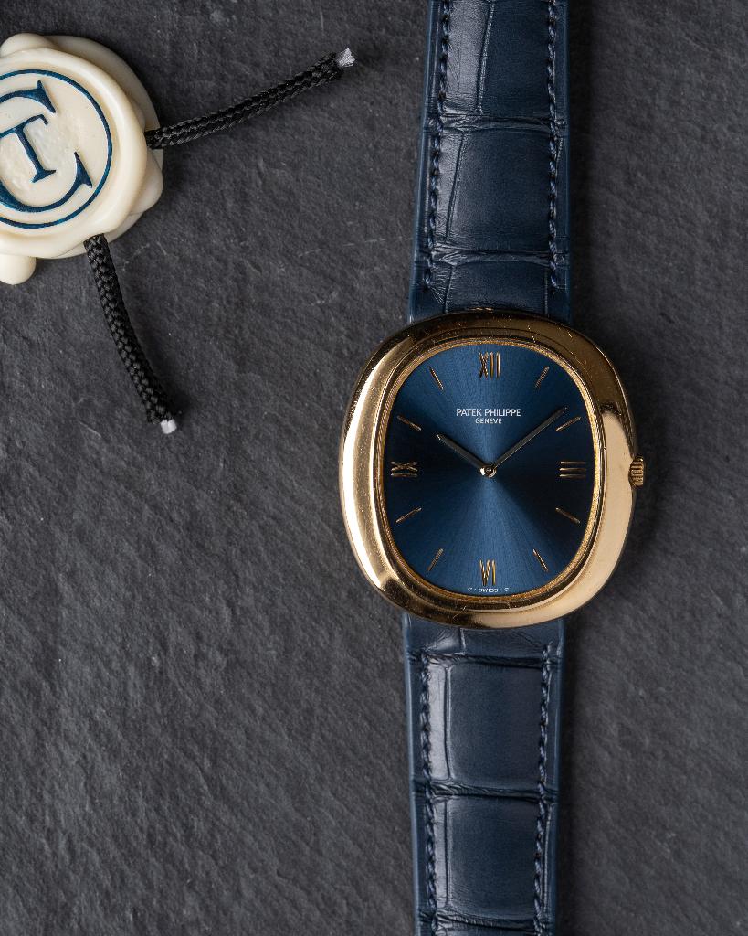 Patek Philippe Jumbo Golden Ellipse - FULL SET - UNPOLISHED, Overige merken, Polshorloge, Ophalen of Verzenden, Goud