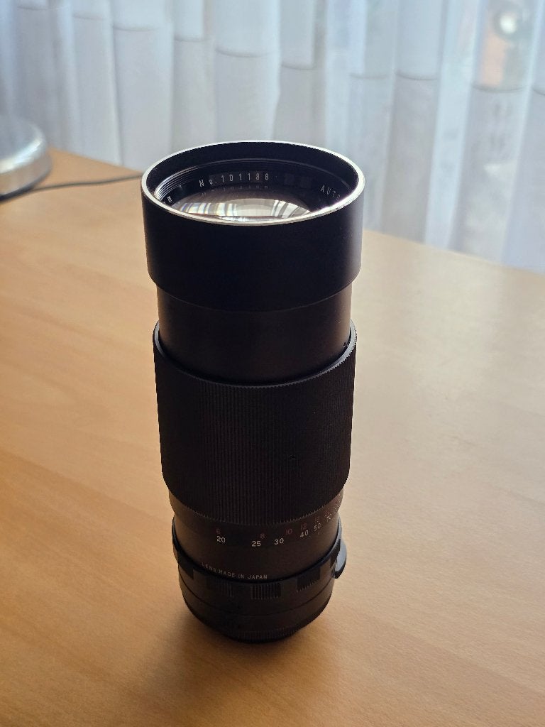 Mamiya-Sekor 1:3.5 f = 200mm Vintage Film Camera Lens Japan, Ophalen of Verzenden, Lens of Lenzen