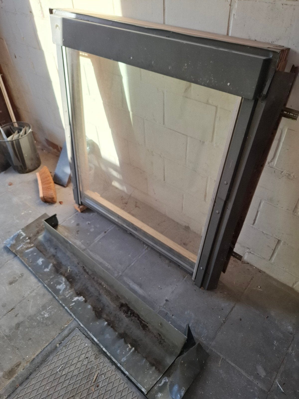 Velux bxh 114cm118cm dubbelglas, Doe-het-zelf en Bouw, Glas en Ramen, Ophalen, Dakraam, Dubbelglas