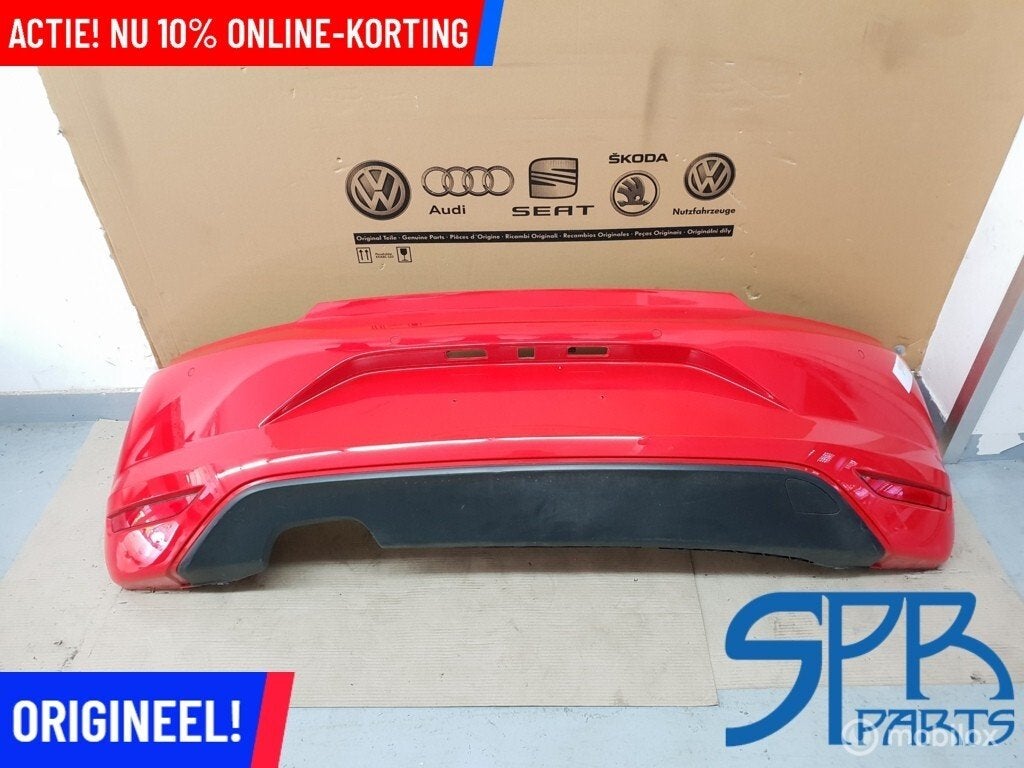 SCIROCCO III 1K8 FACELIFT COMPLEET Achterbumper LP3G 6X PDC, Gebruikt, Volkswagen, Ophalen of Verzenden, Achter