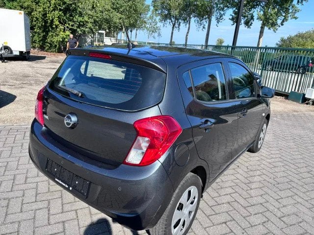 Opel KARL (bj 2018), Auto's, Opel, Stof, Gebruikt, Euro 6, Zilver of Grijs