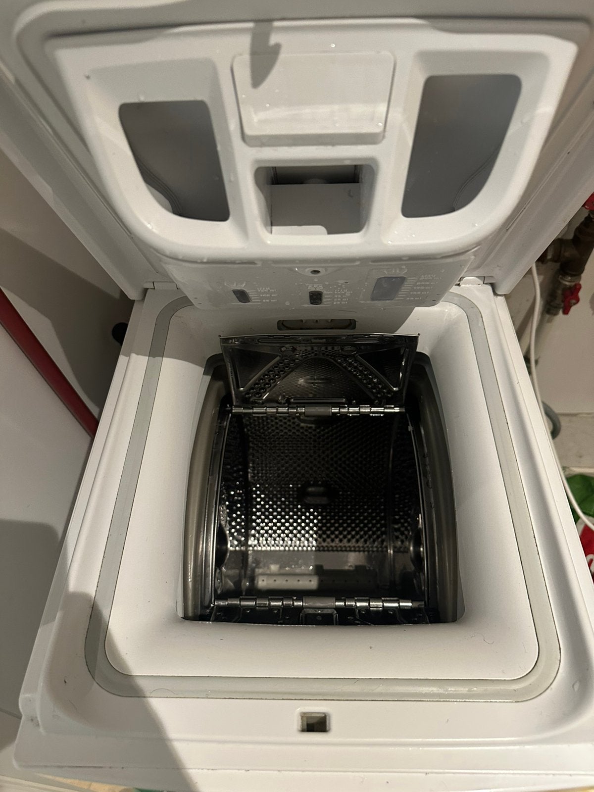 Whirpool compact wasmachine, Elektronische apparatuur, Wasmachines, Ophalen, 6 tot 8 kg, Bovenlader, Handwasprogramma