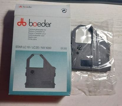 Twee Boeder prinlint voor Star LC10 computerprinter., Computers en Software, Printerbenodigdheden, Verzenden