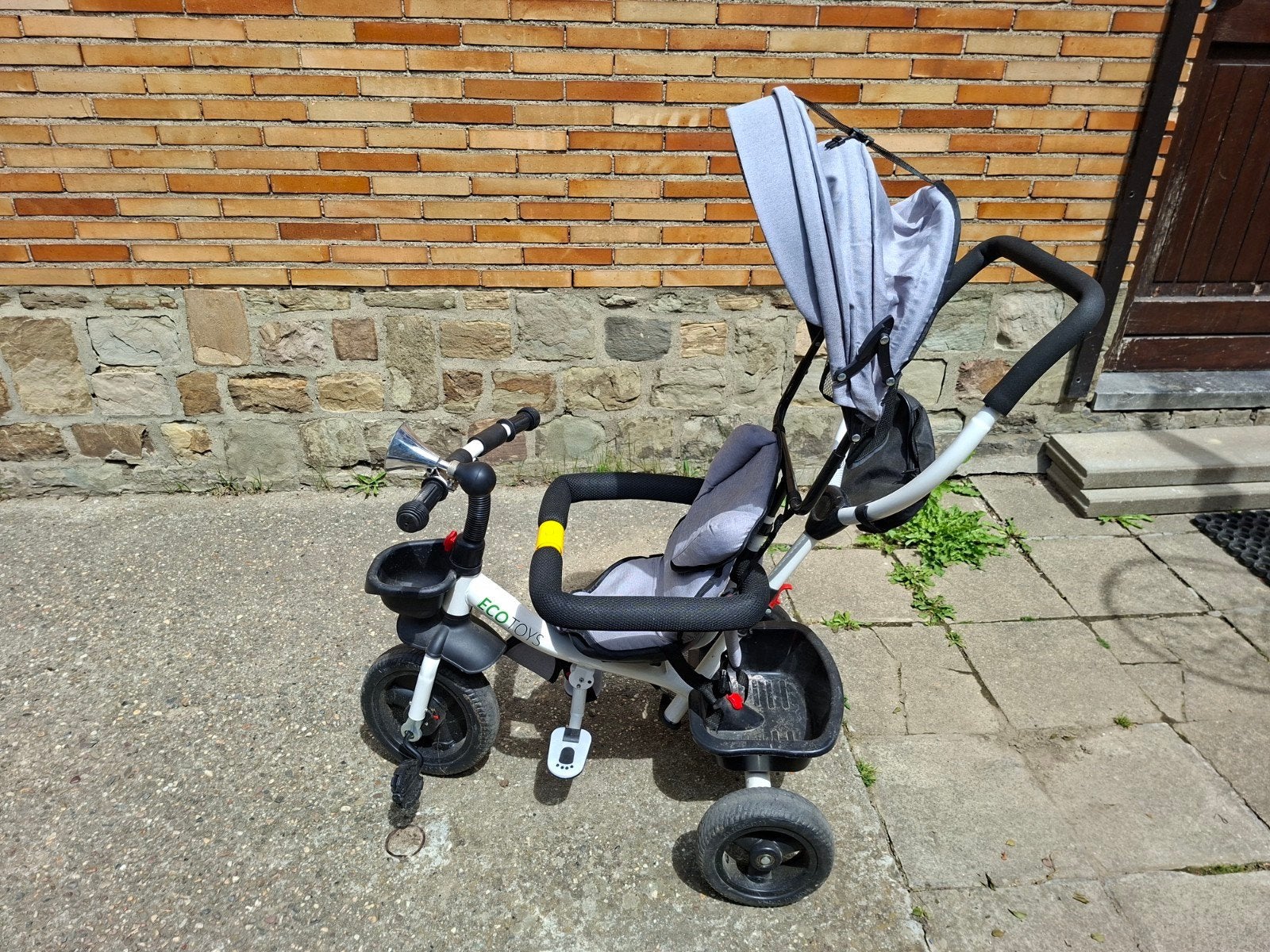 tricycle, Vélos & Vélomoteurs, Enlèvement, Comme neuf, Ecotoys, Tige de poussée