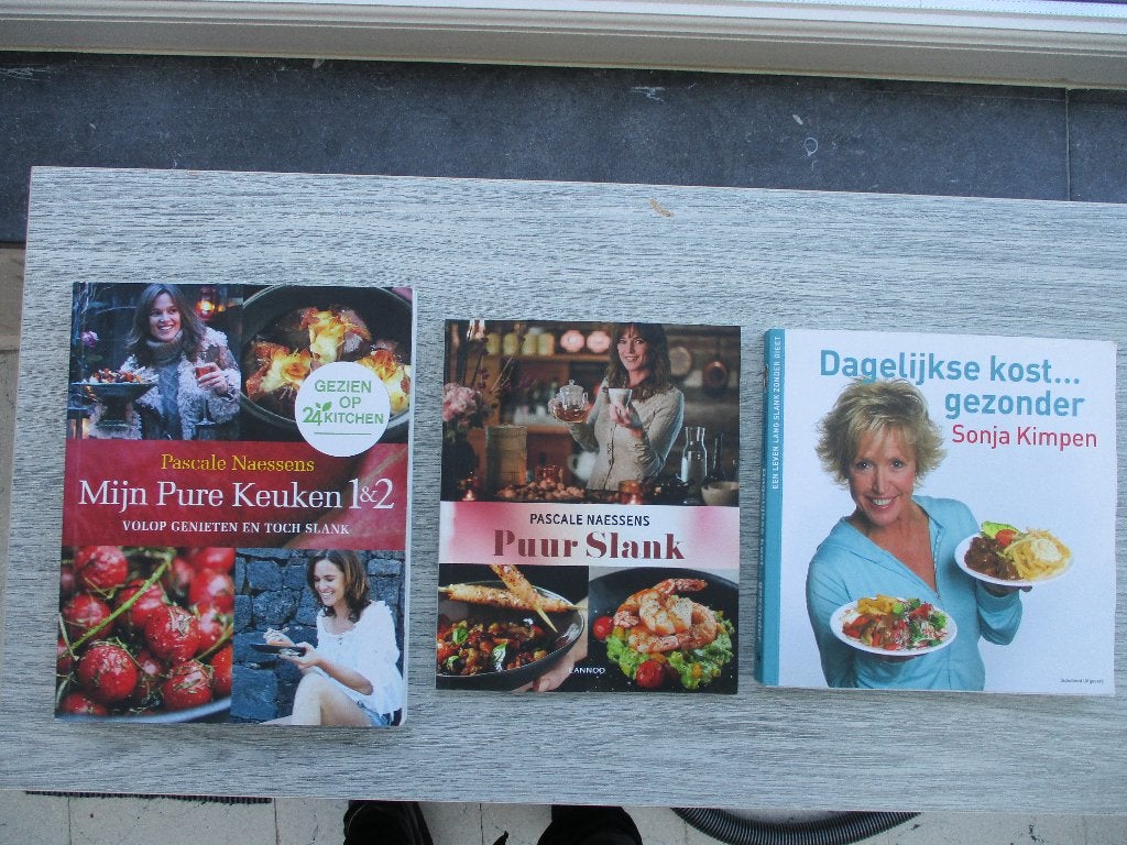 PASCALE NAESSENS : Mijn Pure Keuken 1 & 2 + Puur Slank +, Boeken, Ophalen of Verzenden