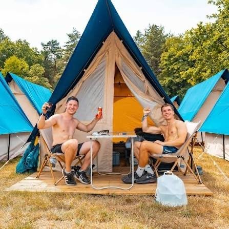 Dominator festival tente whoo + 2 ticket camping, Tickets en Kaartjes, Evenementen en Festivals, Twee personen, Meerdaags