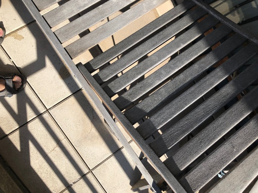 ligzetel gratis, Tuin en Terras, Ligbedden, Ophalen, Gebruikt, Verstelbaar