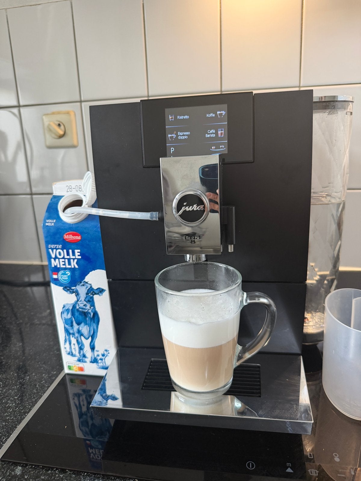 JURA ENA 8 Full Metropolitan Black, Ophalen, Zo goed als nieuw