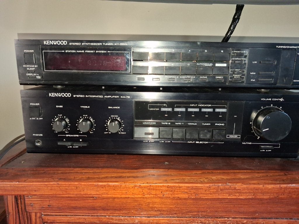 KENWOOD KT-550L digitale tuner, Audio, Tv en Foto, Ophalen, Gebruikt