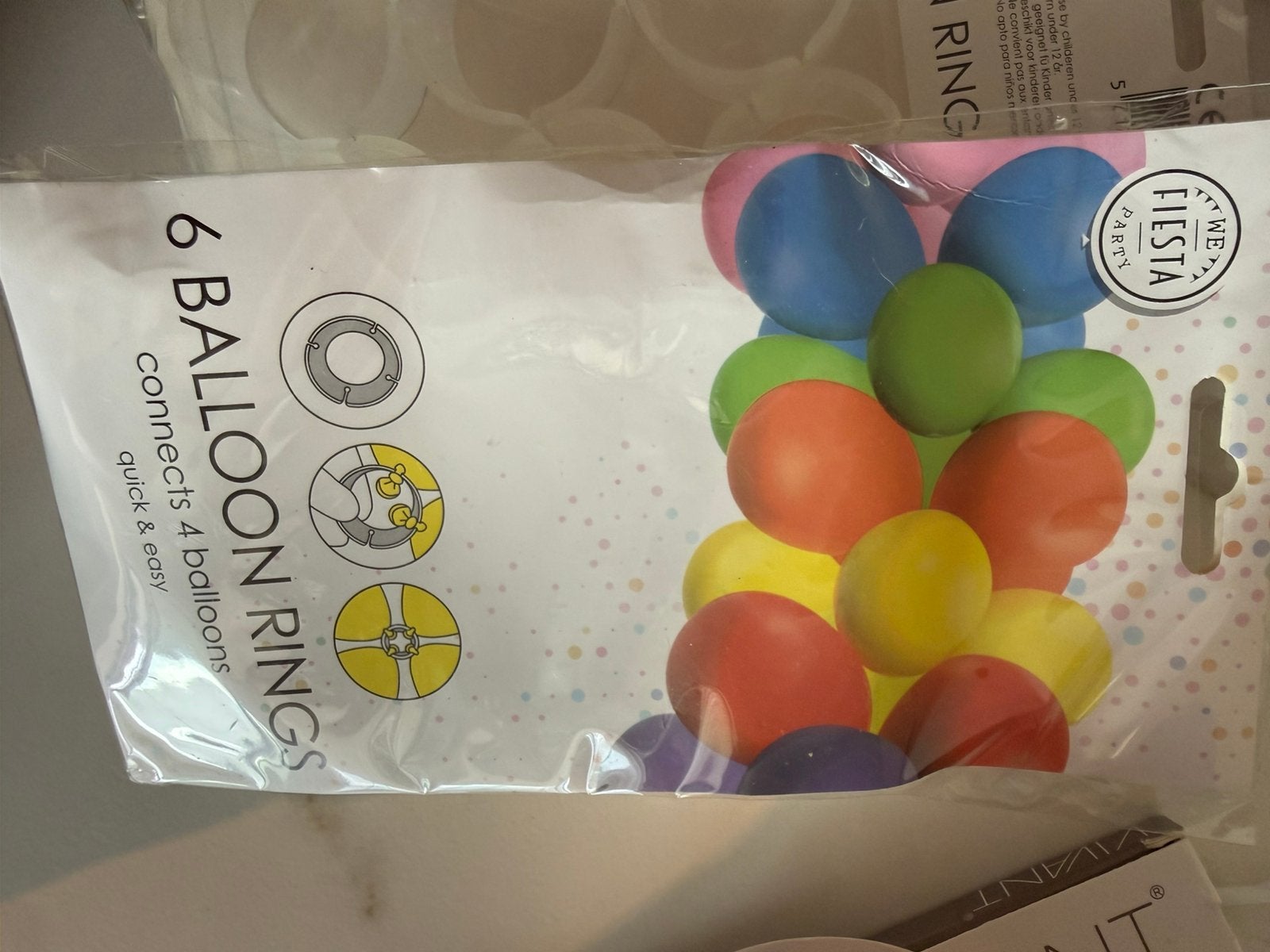 Ballon clips en slingers, Ophalen of Verzenden, Nieuw
