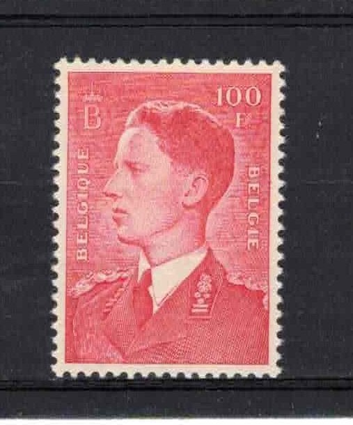 postzegels belgie nr 1075 xx wit papier, Postzegels en Munten, Orginele gom, Ophalen of Verzenden, Zonder stempel, Postfris