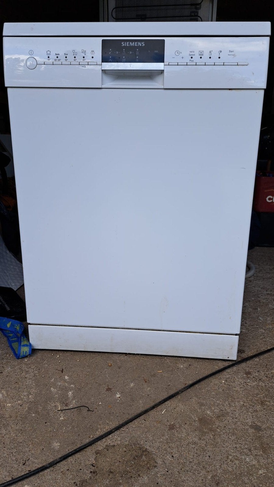 Afwasmachine, Ophalen
