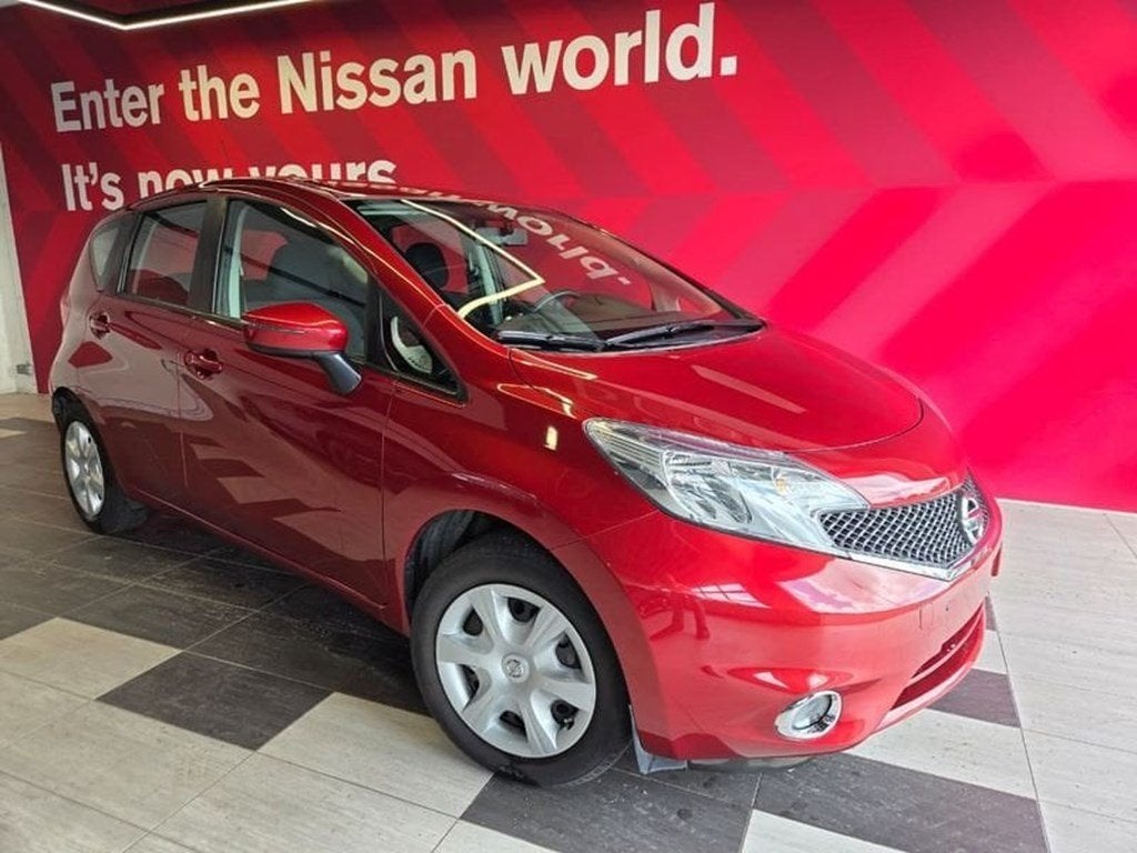 Nissan Note 1.2 Acenta / Airco / Garantie, Autos, Nissan, Rouge, Achat, USB, 5 places