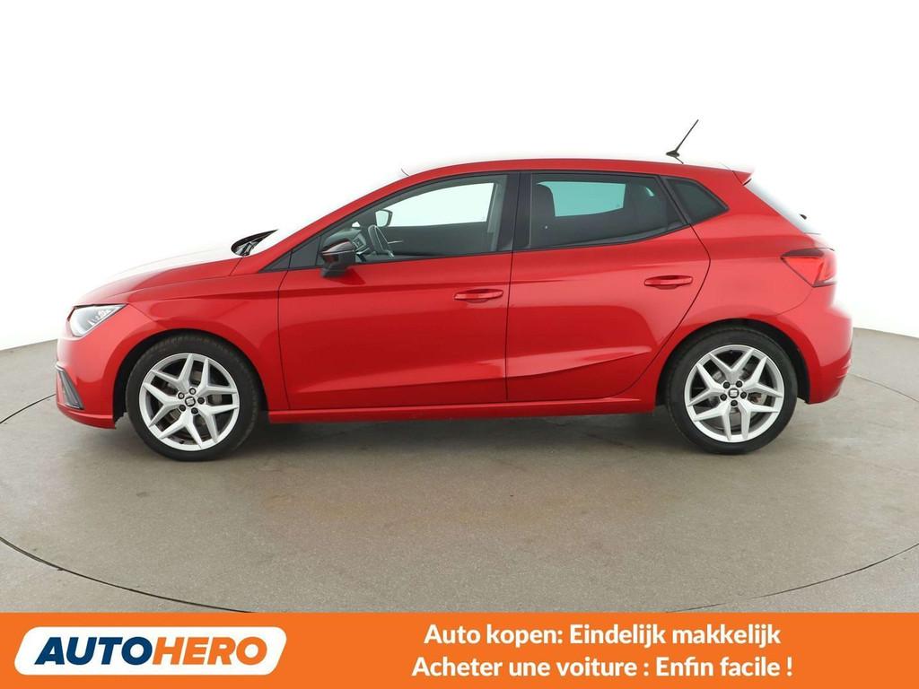 SEAT Ibiza 1.5 TSI ACT FR (année de construction 2018), Autos, Rouge, Achat, 110 kW, 1184 kg