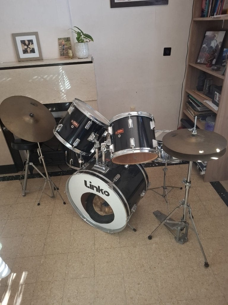 Drumstel Linko 100 euro, Musique & Instruments, Batteries & Percussions, Enlèvement, Utilisé, Autres marques