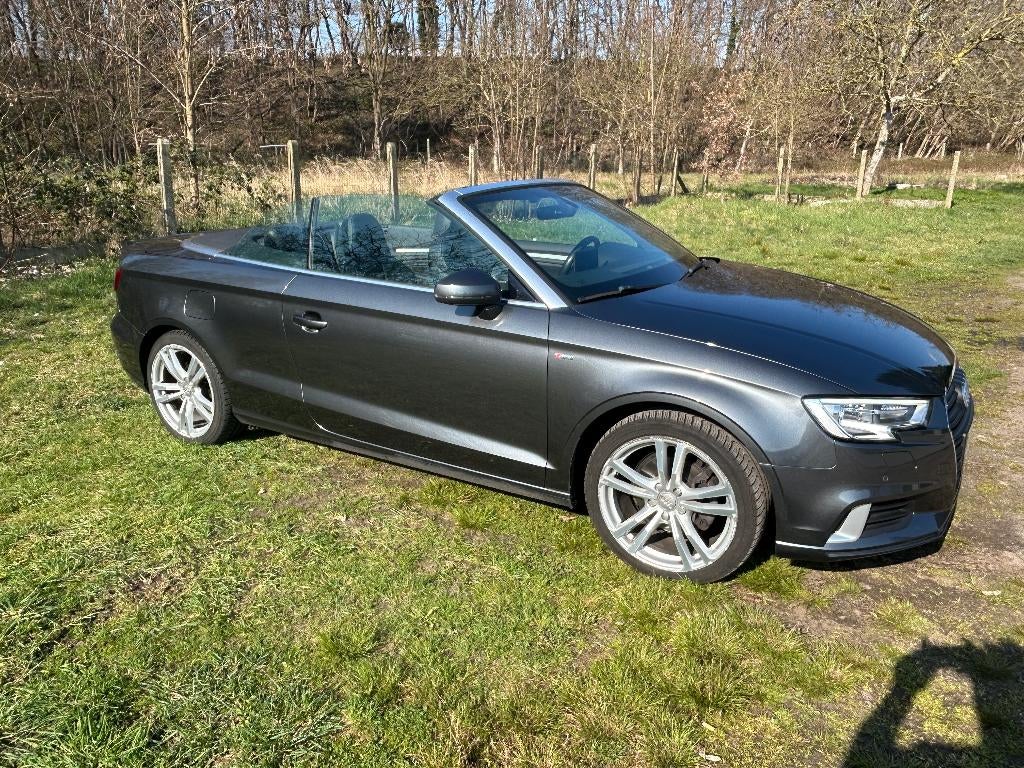 Audi A3 Cabrio, Autos, Cuir, Argent ou Gris, Euro 6, Cabriolet