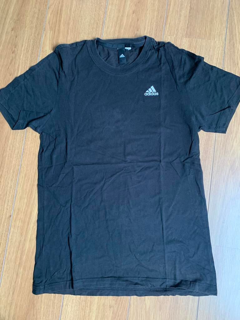 Zwarte tshirt kappa medium, Ophalen of Verzenden, Zo goed als nieuw, Maat 48/50 (M), Zwart
