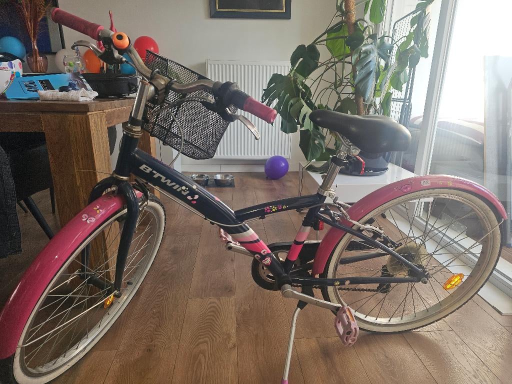 Kinderfiets btwin 24 inch 9/12 jaar., Ophalen, Gebruikt, 20 inch of meer, B-Twin