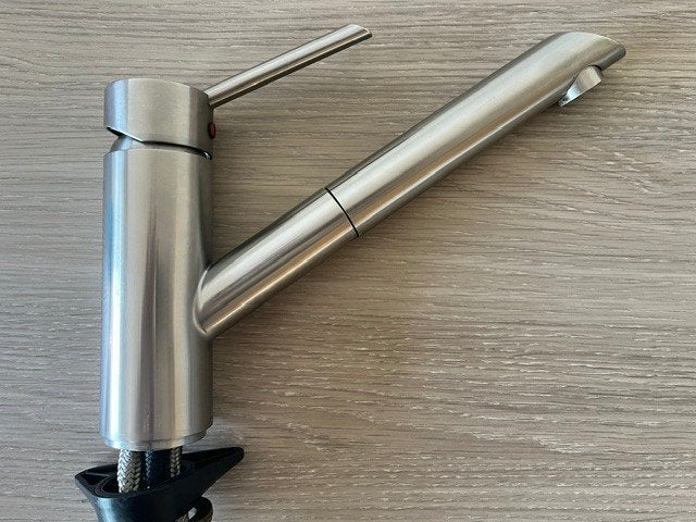 Keukenkraan Franke - Inox, Doe-het-zelf en Bouw, Sanitair, Ophalen of Verzenden, Gebruikt, Inox, Kraan
