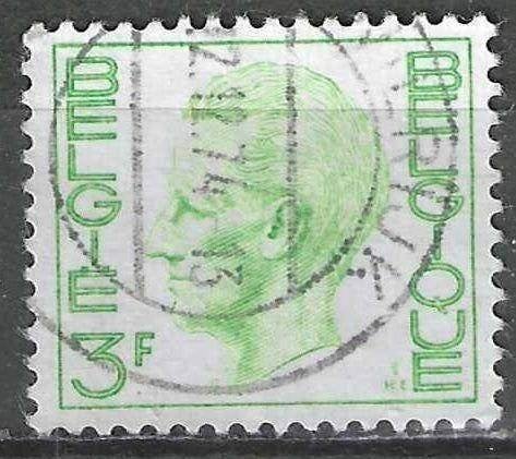 Belgique 1973 - Yvert 1687 /OBP 1694 - Roi Baudouin (ST), Envoi, Affranchi, Oblitéré, Maison royale