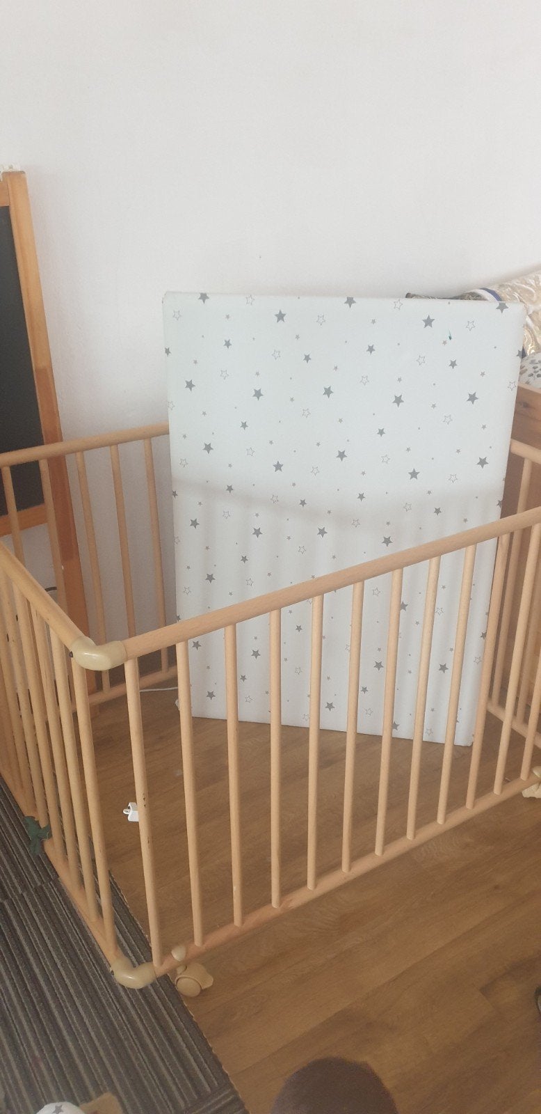 parc bébé, Enfants & Bébés, Enlèvement ou Envoi, Utilisé, Carré, Réglable en hauteur