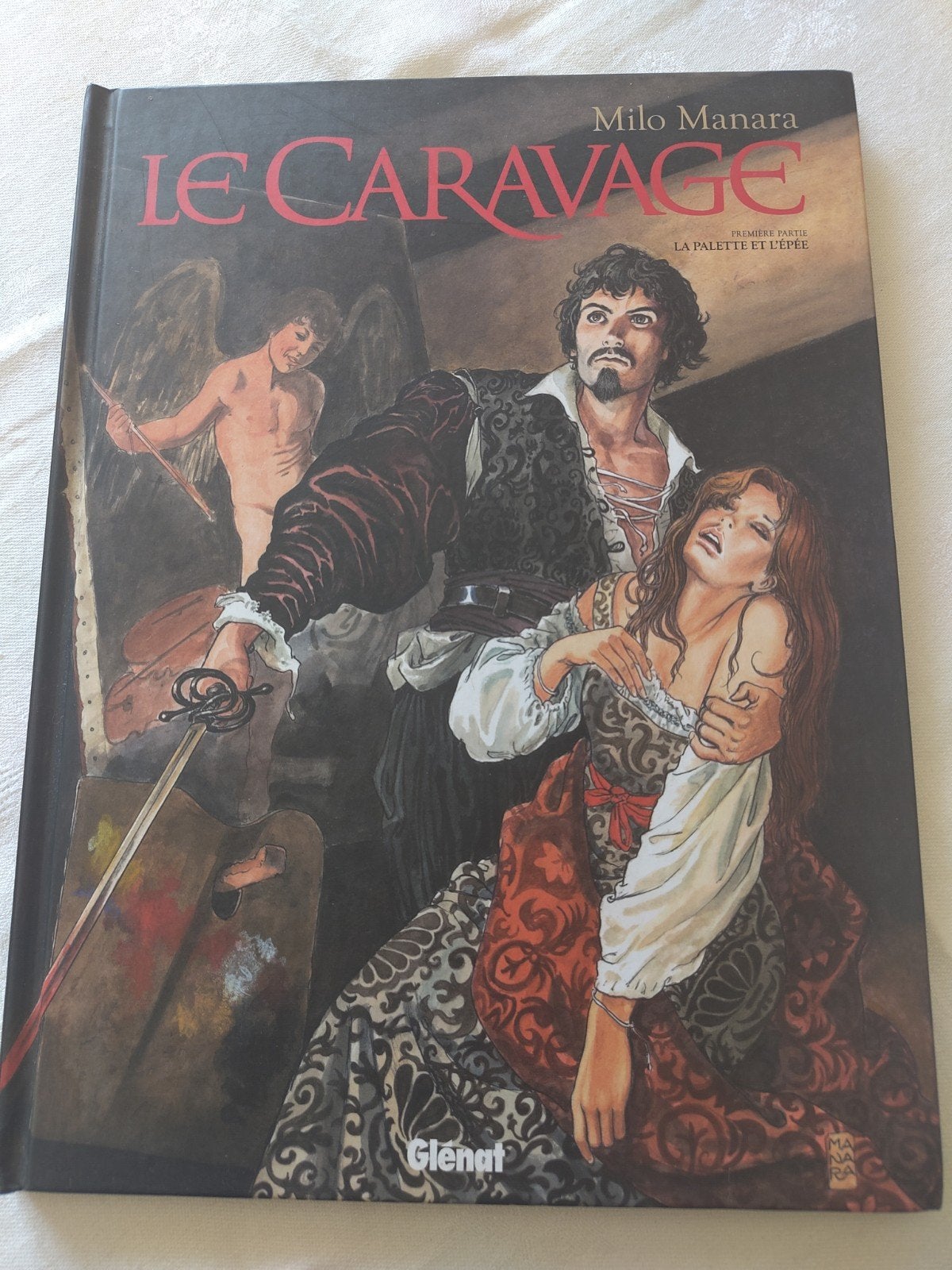 📚 BD Le Caravage Tome 1 - Milo Manara (Glénat), Livres, BD, Une BD, Enlèvement ou Envoi, Utilisé, Milo Manara