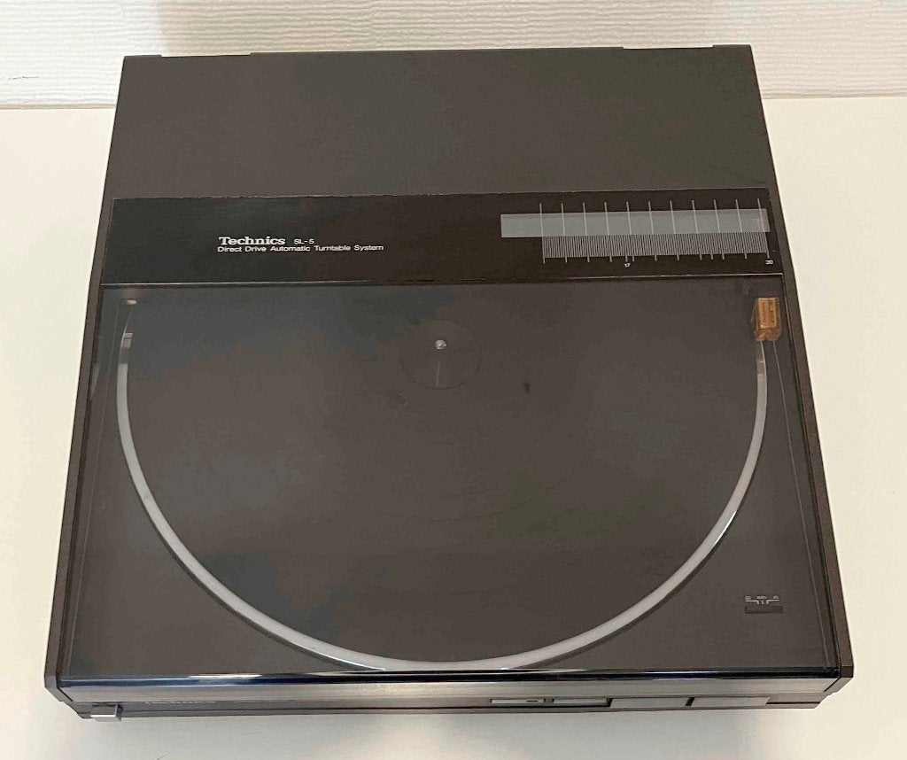 Technis SL-5 draaitafel met tangentiële arm, Gebruikt, Automatisch, Ophalen of Verzenden, Platenspeler
