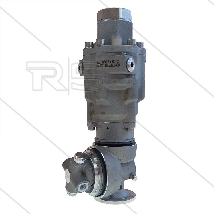 ATEX Tankreiniger RVS 4-Sproeiers 50-60L/min, Envoi