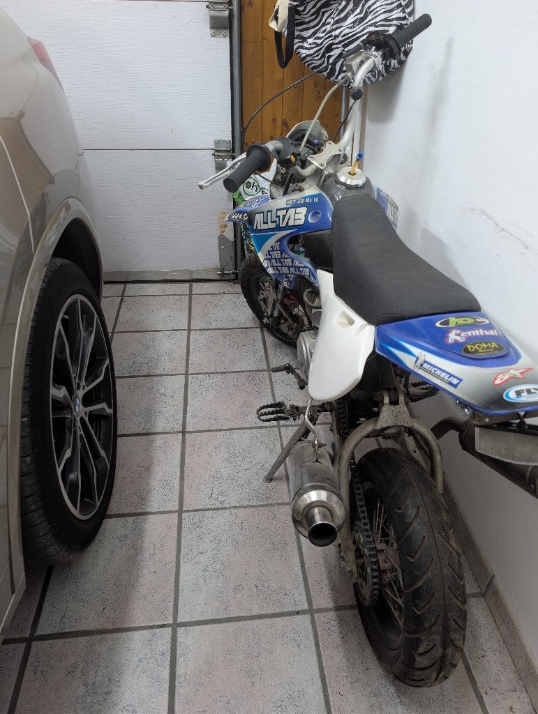 pitbike (b klasse ) enige in belgie, 140 cm³, Masai, Enlèvement, Utilisé