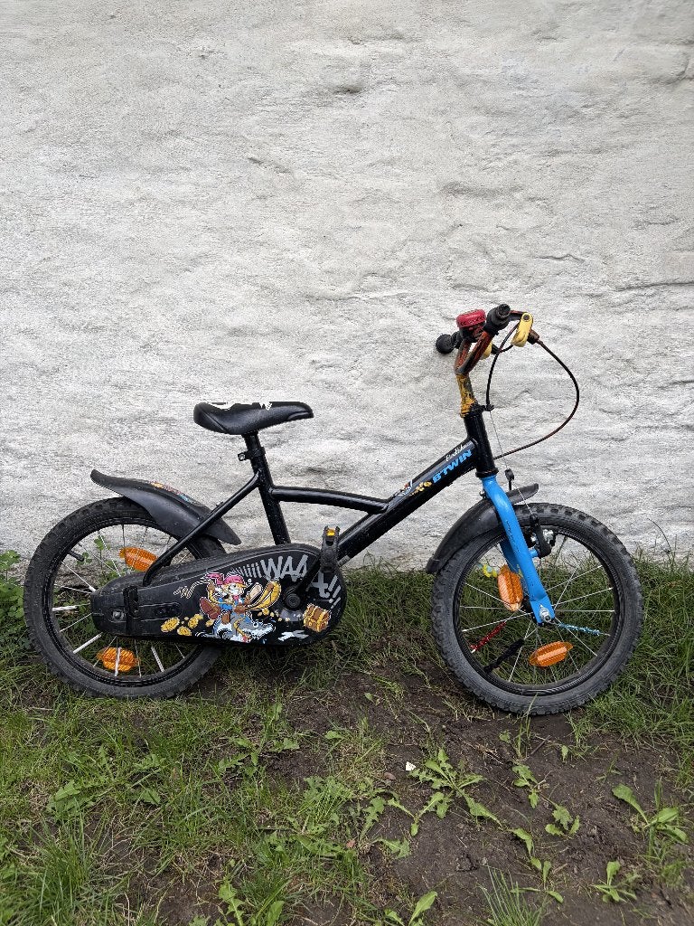 Jongensfiets B-twin 16 inch, Fietsen en Brommers, Fietsen | Jongens, Ophalen, Gebruikt, 16 inch