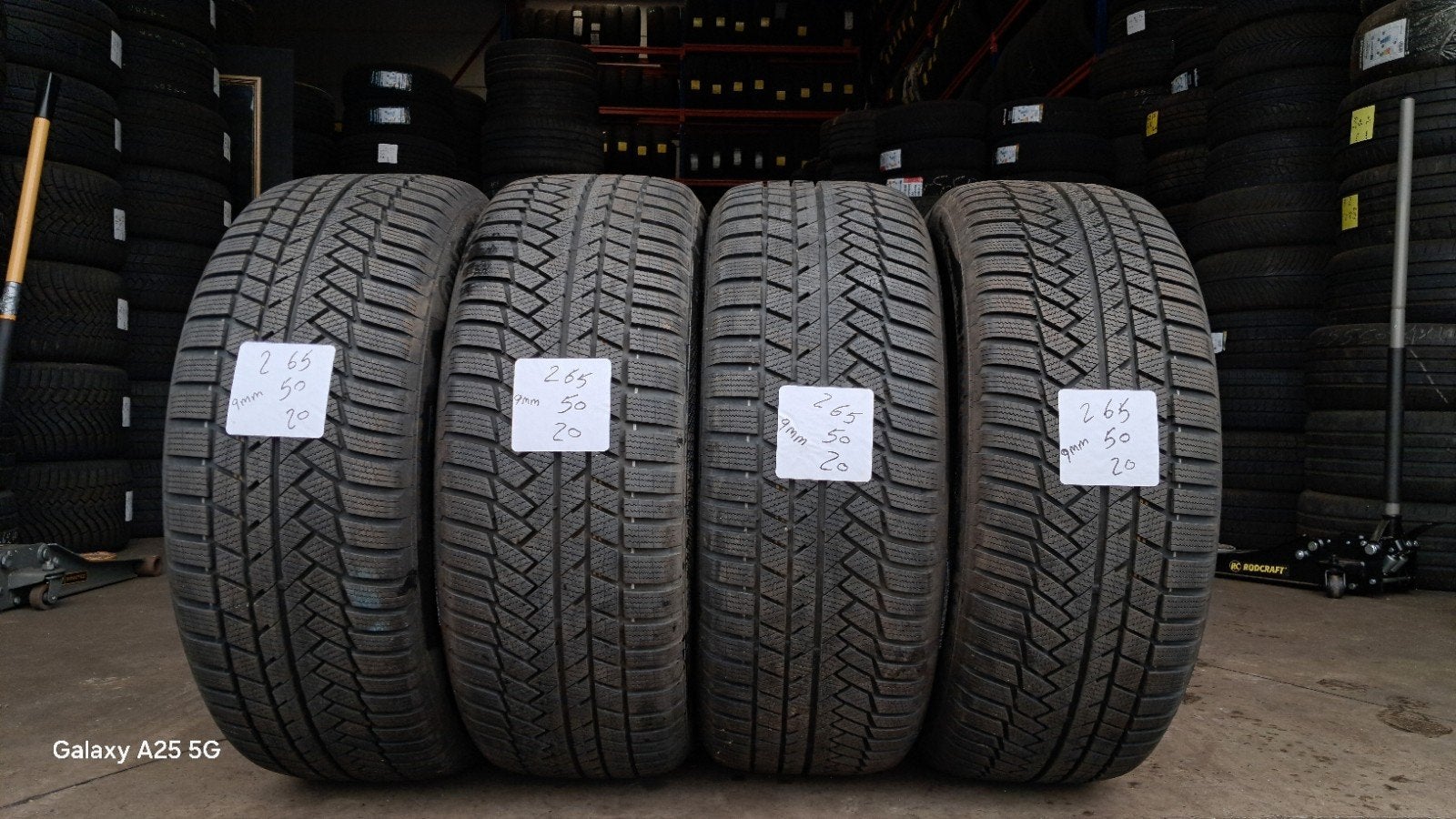 Démo Continental 265/50/20 265/50R20 2655020 hiver 9 mm, Enlèvement