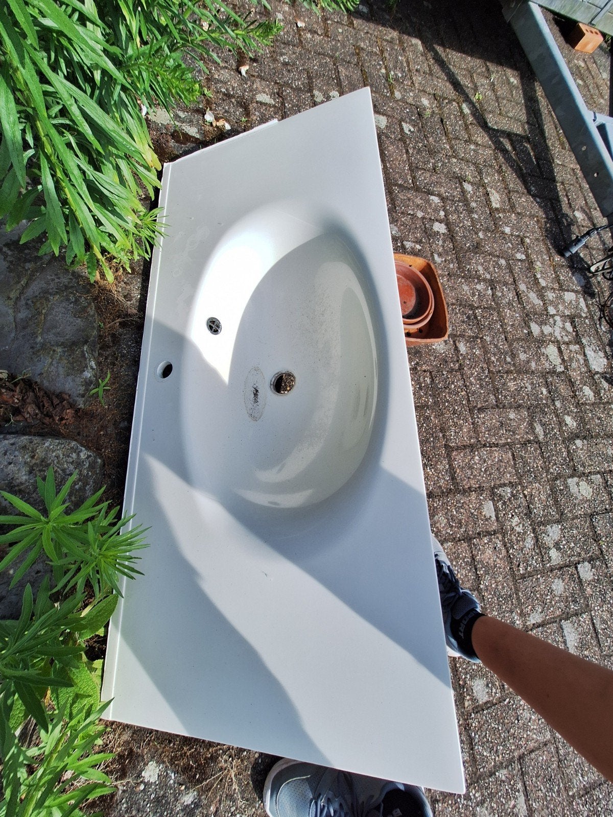 Grote lavabo, Huis en Inrichting, Badkamer | Badkamermeubels, Ophalen