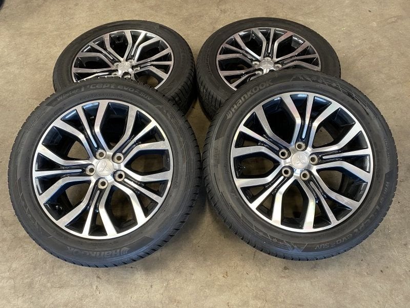 18 inch originele velgen + winterbanden Mitsubishi Outlander, Pneus et Jantes, Pneus hiver, -, 18 pouces