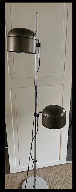 Vintage vloerlamp uit de ruimtetijd uit de jaren 70, Antiek en Kunst, Kunst | Designobjecten, Ophalen, Lamp