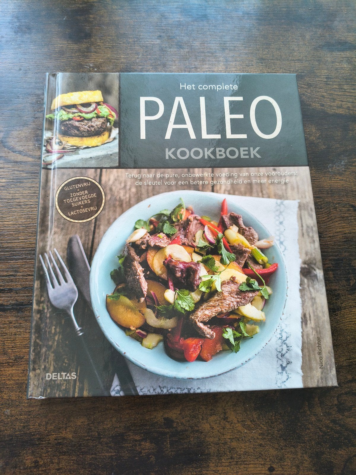 Nico Richter - Het complete paleokookboek, Ophalen of Verzenden, Zo goed als nieuw, Nico Richter, Gezond koken