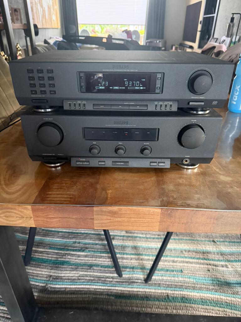 Philips versterker FA920 en tuner FT930 900 series, Enlèvement ou Envoi, Comme neuf, Philips