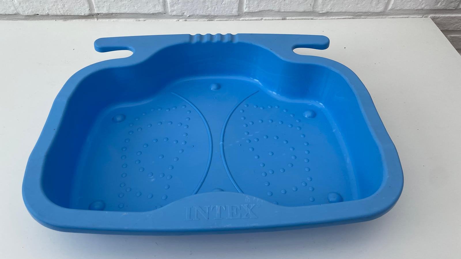 Voetbad voor bij opbouw zwembad, Tuin en Terras, Ophalen, Gebruikt