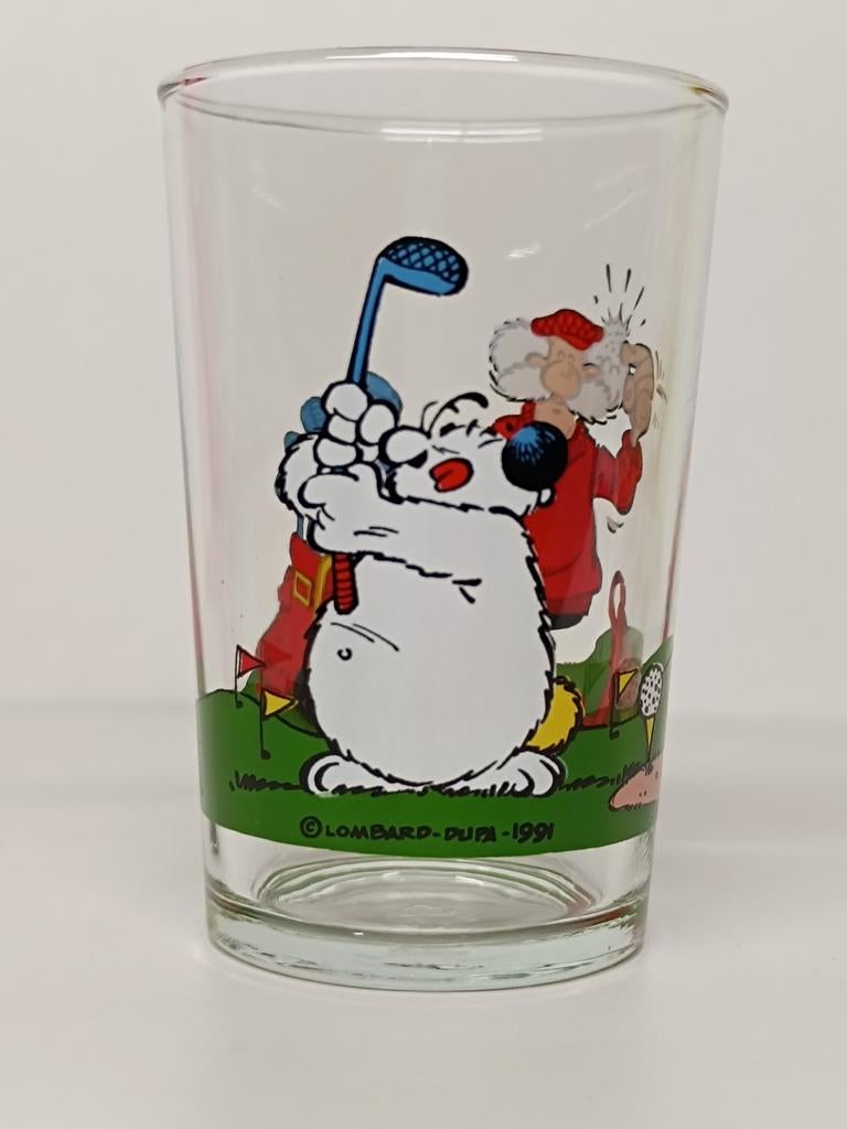Dommel Lombard Dupa1991 vintage zeldzame glas, Verzamelen, Ophalen of Verzenden