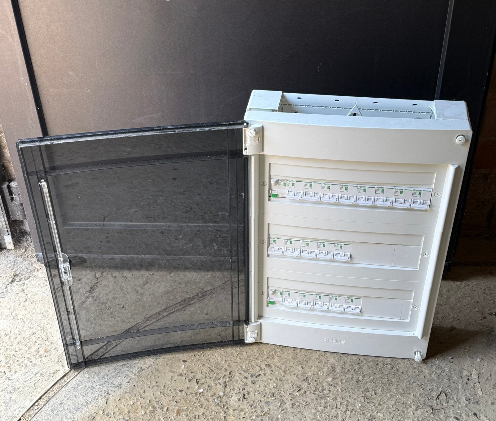 Schneider Electric verdeelkast compleet – zeer nette staat, Ophalen, Zo goed als nieuw, Schneider Electric