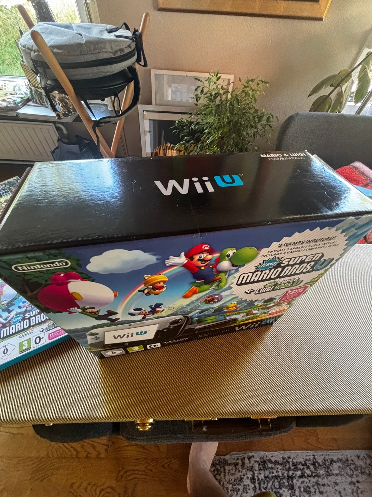 Nintendo Wii U 32GB Mario & Luigi Premium Pack + 9 Games, Ophalen, Zo goed als nieuw