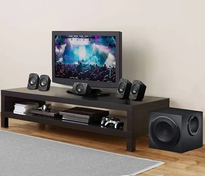 Logitech Z906 — THX 5.1-geluidssysteem, Audio, Tv en Foto, Home Cinema-sets, Ophalen