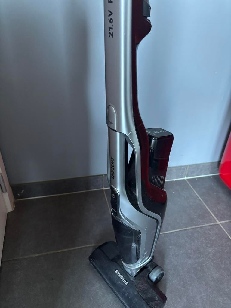 Stofzuiger steel Samsung, Elektronische apparatuur, Stofzuigers, Ophalen of Verzenden, Zo goed als nieuw, Stofzuiger