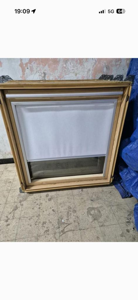 VELUX DAKRAMEN MET GOOTSTUKKEN COMPLEET + PLAATSING, Ophalen, Zo goed als nieuw