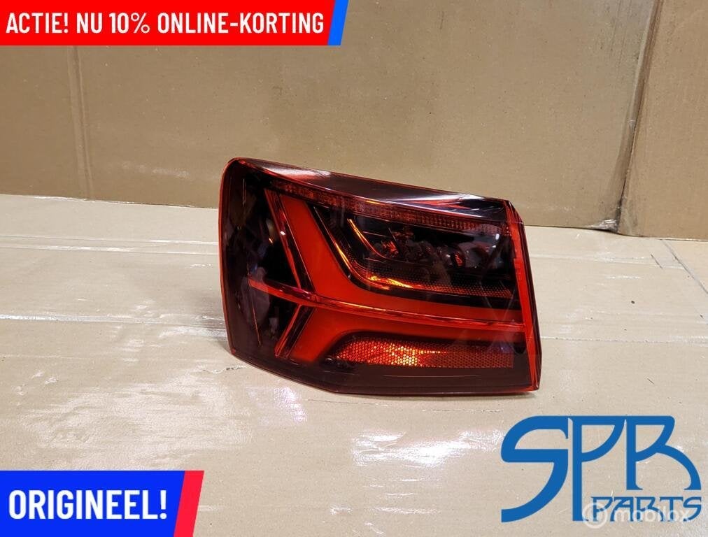 ACHTERLICHT LED LINKS BUITEN AUDI A6 S6 AVANT C7 4G FACELIFT, Auto-onderdelen, Gebruikt, AUDI, Audi, Ophalen of Verzenden