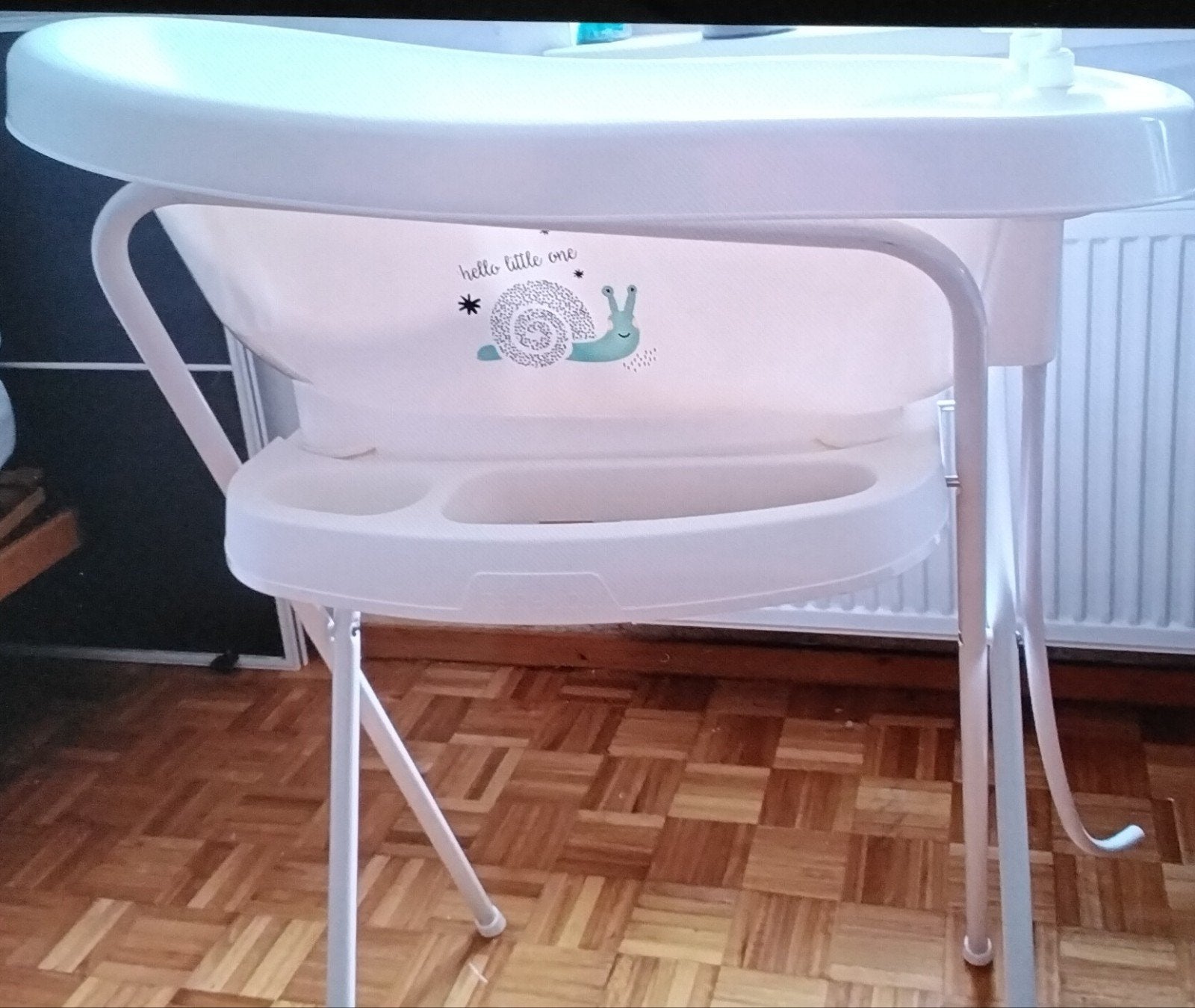 Babybadje Bebe jou op staander met zeepbakjes, Kinderen en Baby's, Ophalen
